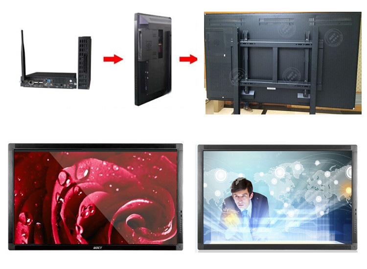 インチのタッチ58すべて一台のpcで、 スーパーマーケットのためのタッチテレビ、 buisiness、 学校問屋・仕入れ・卸・卸売り