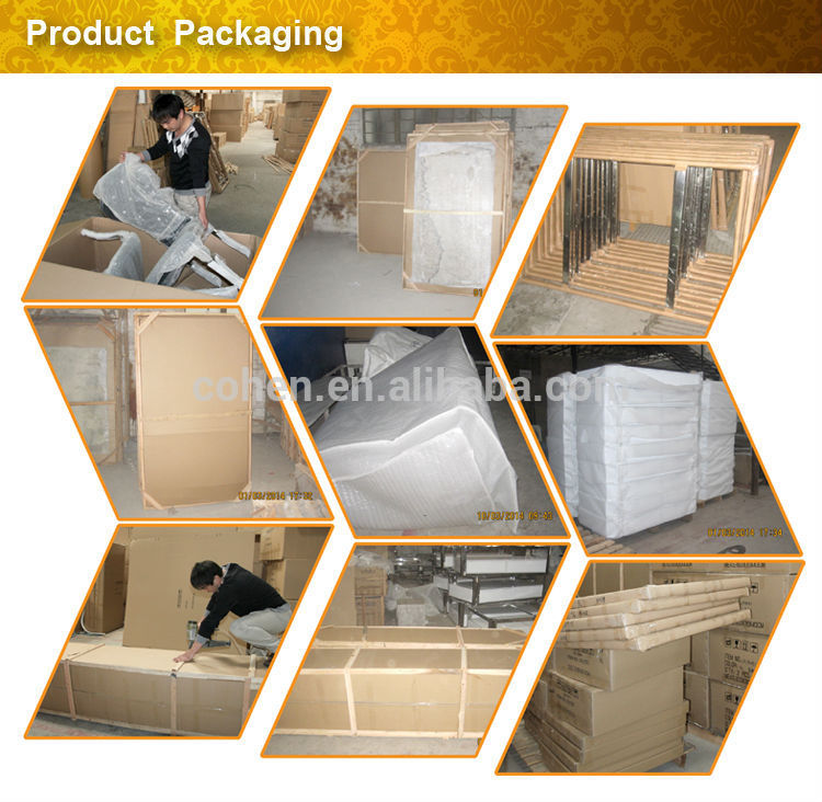 2015熱い販売高級キングサイズ革寝室ベッドyc030仕入れ・メーカー・工場