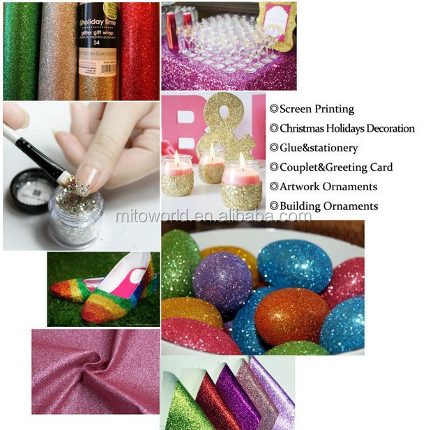 Glitter Glue Applications