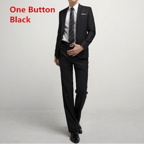 one button black