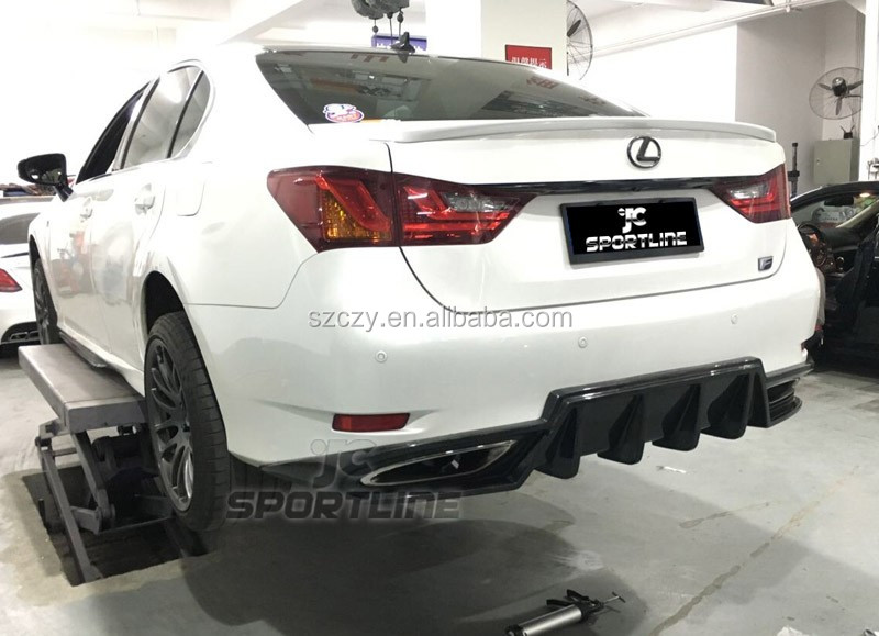 Carbon Lower Valance Rear Lip Diffuser For Lexus Gs350 F Sport Buy Gs350 Carbon Diffuser,Auto