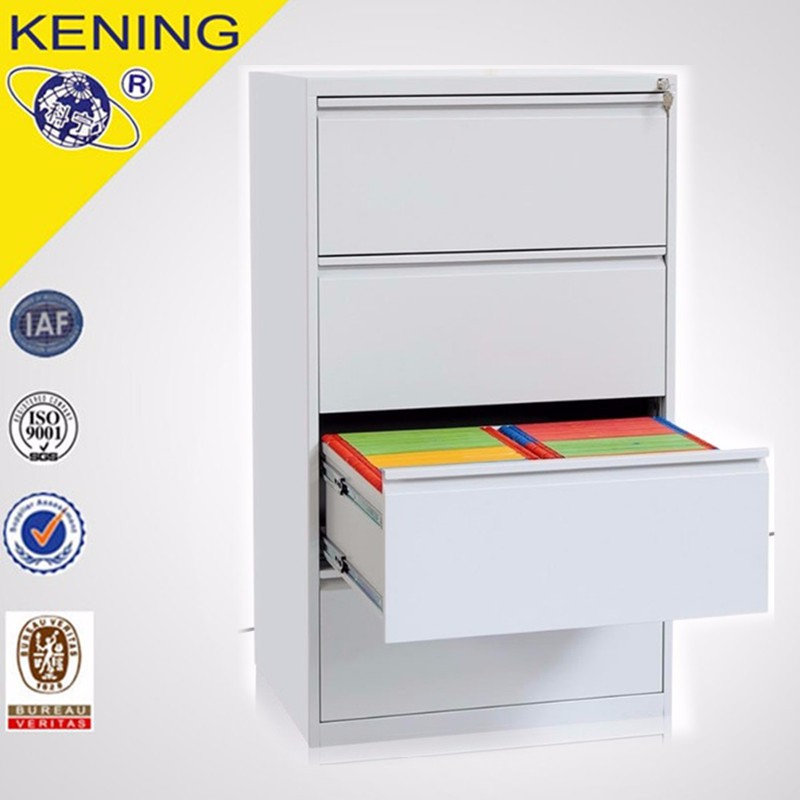Powder Coating Cheap Lateral Steel White 4 Drawer File Cabinet
