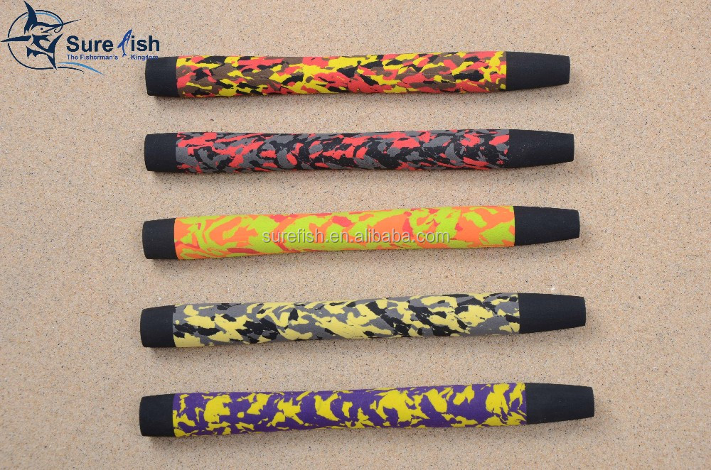  EVA Foam Grips for Fishing Rods (Yellow/Black Camo) : Sports &  Outdoors