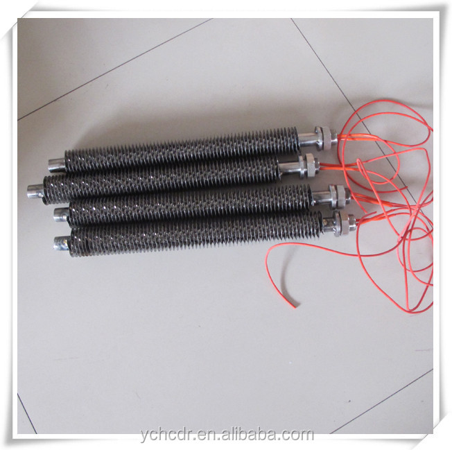 600v 6000w Electrical Tubular Resistance U Shaped Finned Heating
