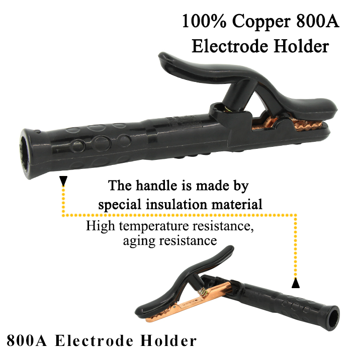 100％新しいデザイン800a強力な実用性銅溶接電極ホルダー仕入れ・メーカー・工場
