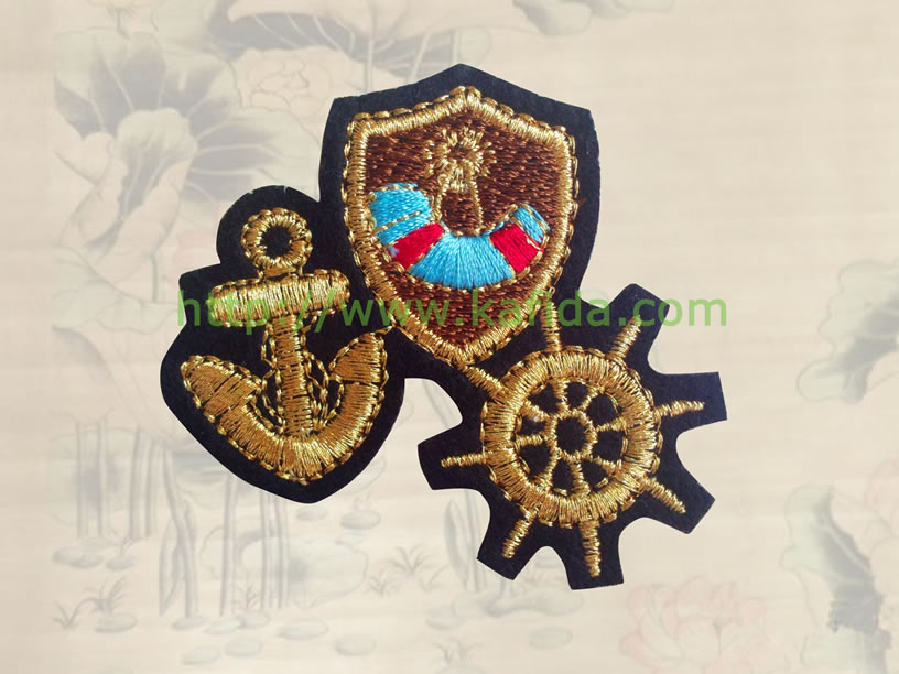 美しい蝶の刺繍のパッチカスタムパターンガーメントプレーン刺繍バッジ、 新しいデザイン!問屋・仕入れ・卸・卸売り