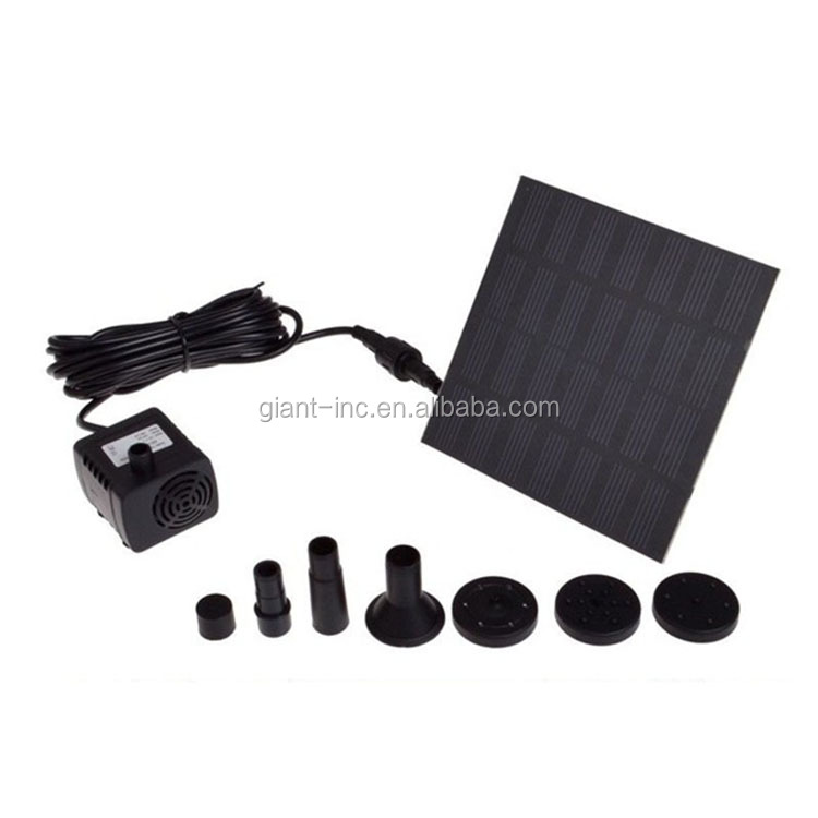 Floating Garden Solar Pool Pump Kit Mini Solar Water Fountain Pump
