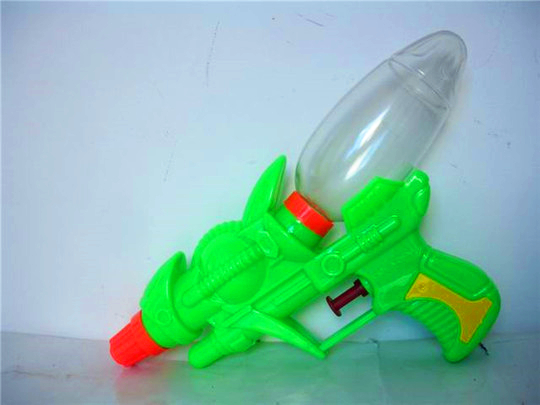 Pull line horse with light toy candy container