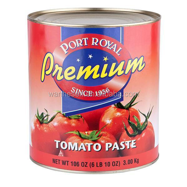 tomato paste with tin packing, 400g delicious tomato paste