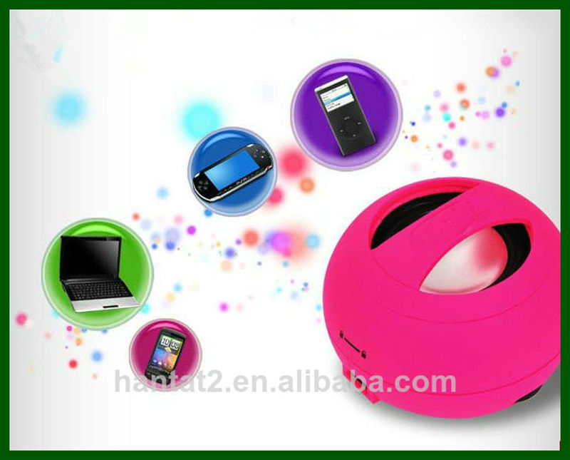 mini can newest mushroom bluetooth speaker