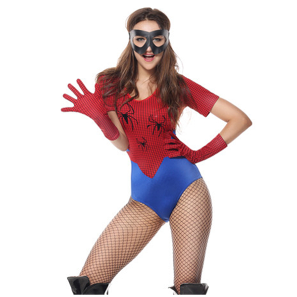 incredibile ragazza ragno bustier sexy das mulheres traje de halloween com  máscara
