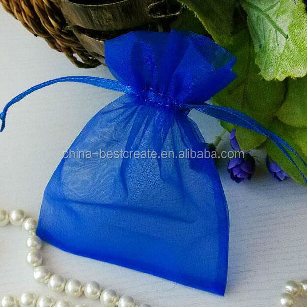 Drawstring Organza bag for eggs and Candy, gift jewelry packaging bag
