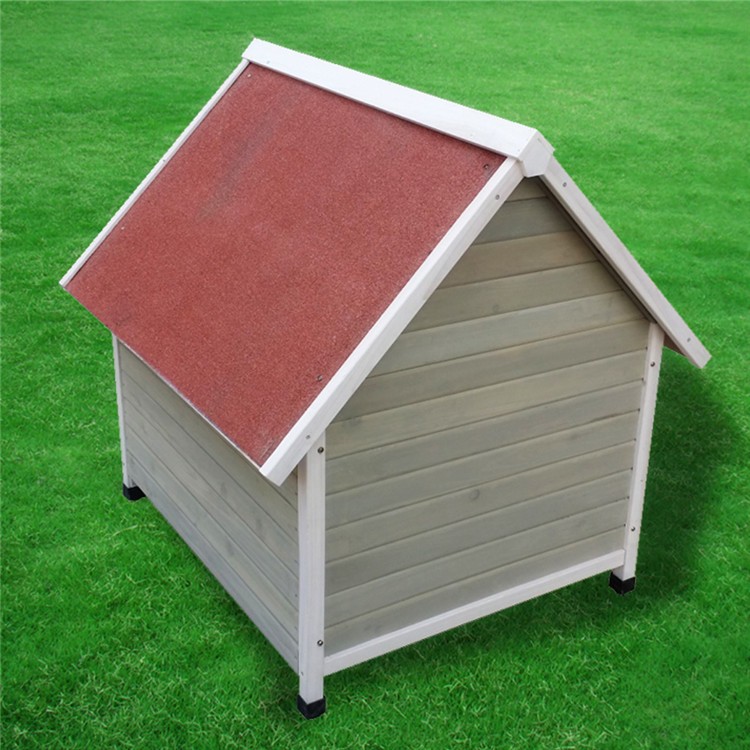 Easy Moved Backyard Dog Kennel Buildings Wooden Dog House With Asphalt