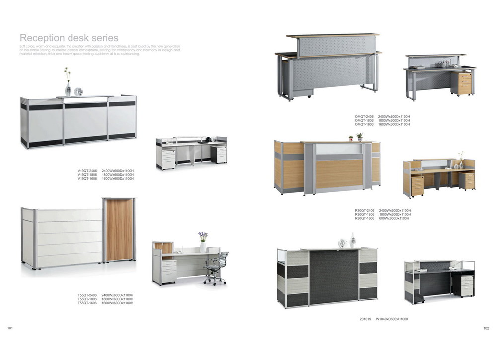 Sample Design Modern Metal Front Desk Table Price,Front Counters Table New Design Buy Front