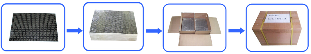 1'' led display 7 segment single digit