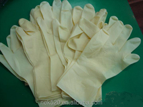 使い捨てラテックス手袋/医療ラテックス手術用手袋/ラテックス検査用手袋