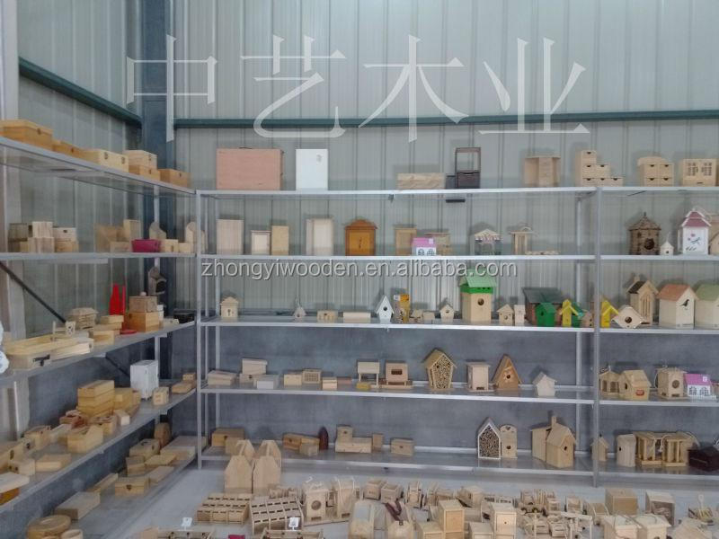 年中国工場2015iso9001fsc・sa8000oemcrafs屋内木材彫刻が施された野生の鳥の家と鳥の巣仕入れ・メーカー・工場
