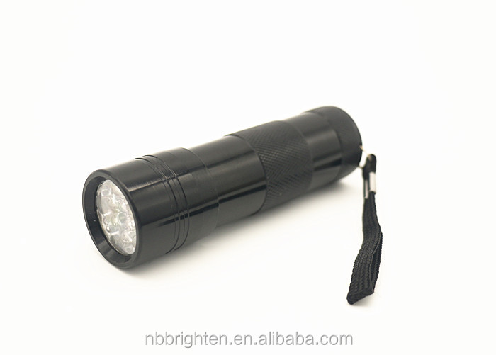 安い中国工場供給3*aaaバッテリー駆動ledアルミのuvネイル硬化12365led懐中電灯仕入れ・メーカー・工場