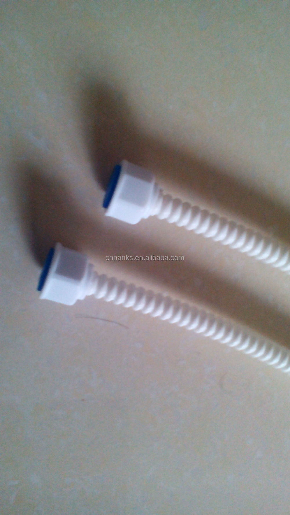 Witte pvc net versterkt flexibele doucheslang loodgieter slangen ...