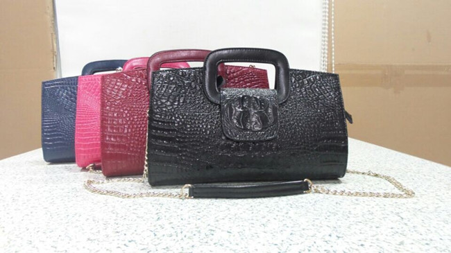 中国卸売2014年女性ブランドの新しい高級クロコダイルでの本革のバッグハンドバッグ安い問屋・仕入れ・卸・卸売り