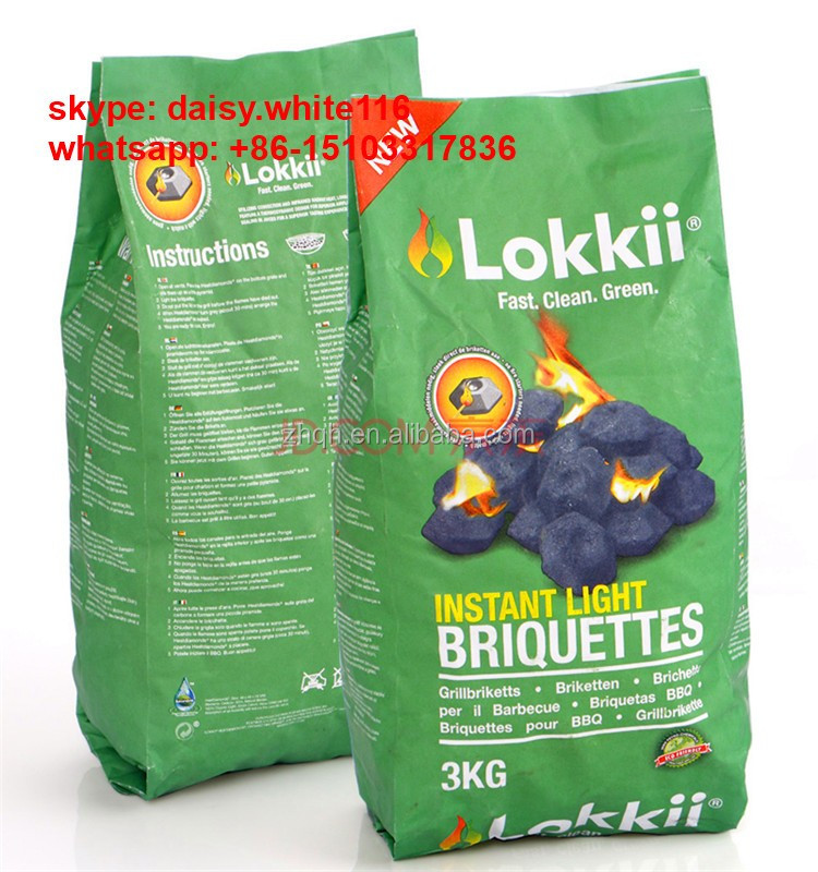 Charcoal Briquettes Packaging Bag/pp Woven Bag For Charcoal Packaging