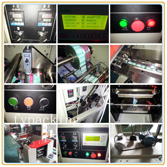 Horizontal cholocate bar packing machine, bread packing machine