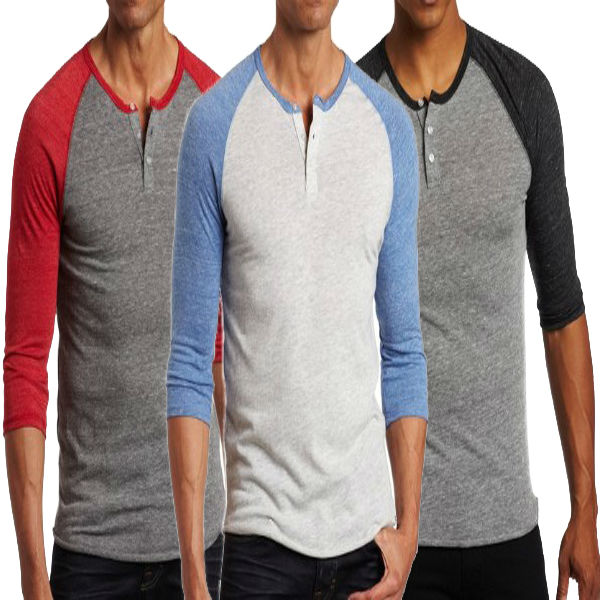 mens fitted long sleeve t shirt