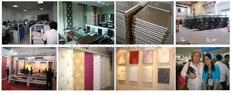 7162- 3dデザイナービニールマット仕上げ木製パネルホームホテルの装飾用壁紙、 韓国の壁紙問屋・仕入れ・卸・卸売り