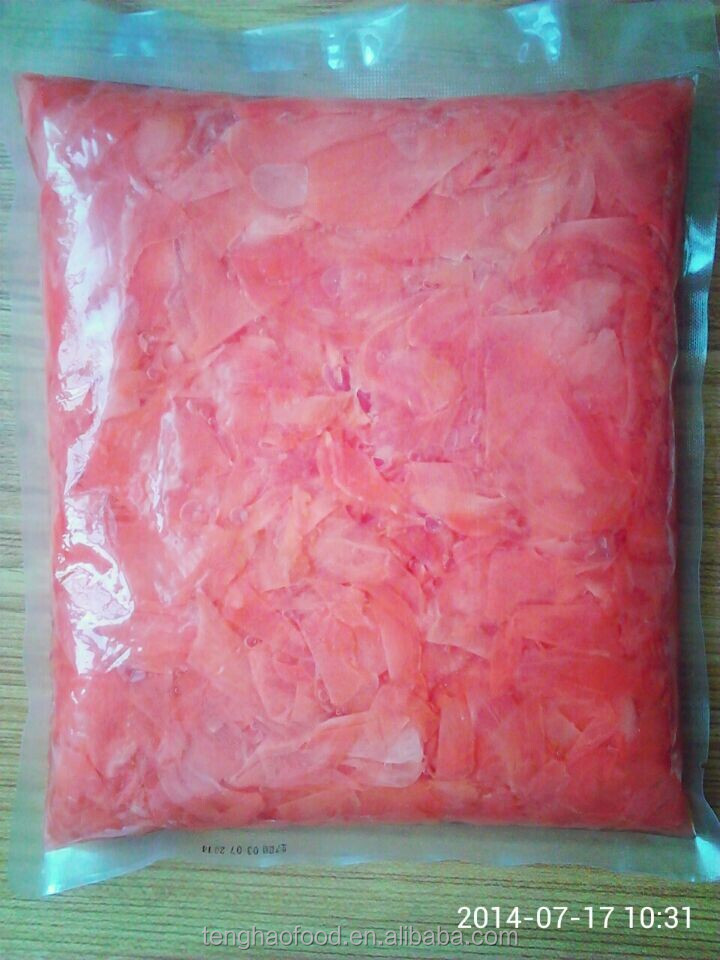Sample avialble pink sweet taste quality guarantte sushi ginger marinated