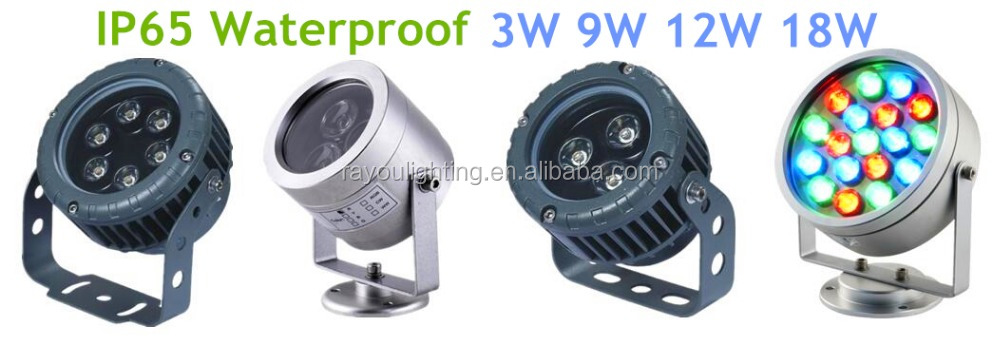 IP65-waterproof-3w-9w-12w-18w-led-projector-light