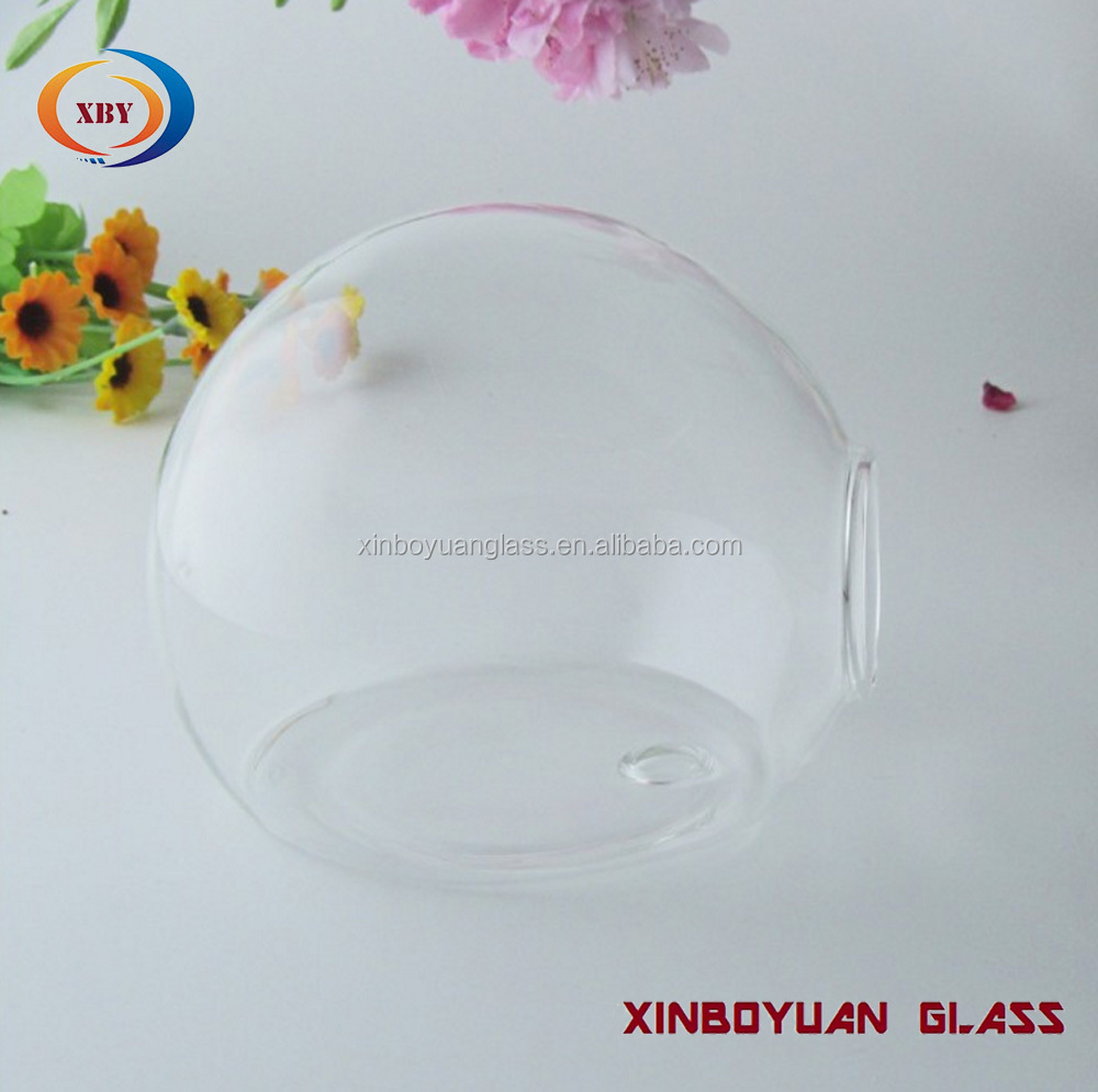 high polished mini glass fish bowl/wall hanging fish tank
