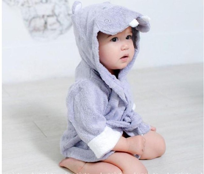 ファッション子供の動物かわいい赤ちゃんパジャマ子供のタオルのバスローブ仕入れ・メーカー・工場