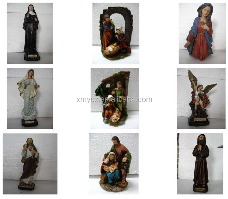 宗教家ファミリー装飾樹脂クリスチャン彫像用販売仕入れ・メーカー・工場