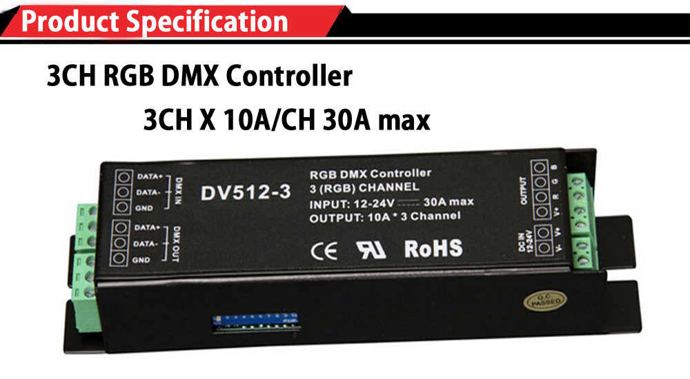 最大30adv512-33チャンネルrgbdmxコントローラーrgbdmxデコーダ仕入れ・メーカー・工場