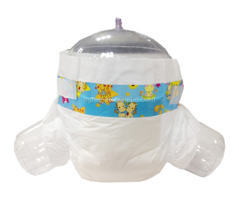 High absorption breathable PE film disposable sleepy baby diaper