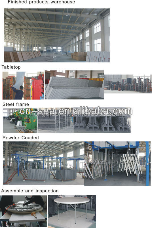 プラスチック折り畳み式のラウンドテーブル1.8メートル、 71仕入れ・メーカー・工場