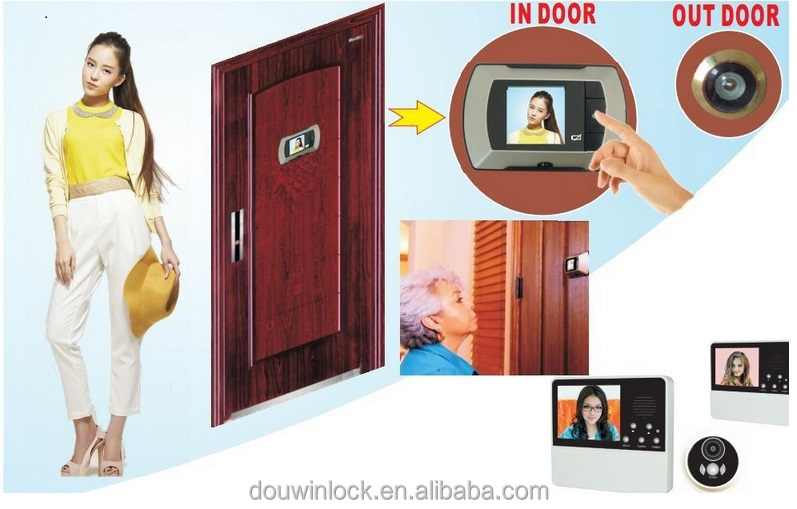 DOUWIN video peephole door camera with door bell ring.jpg