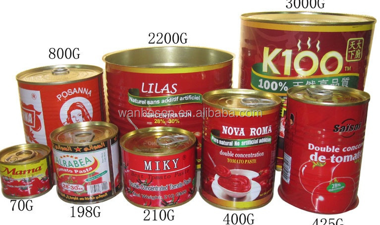 100% pure tomato paste in 220L drum