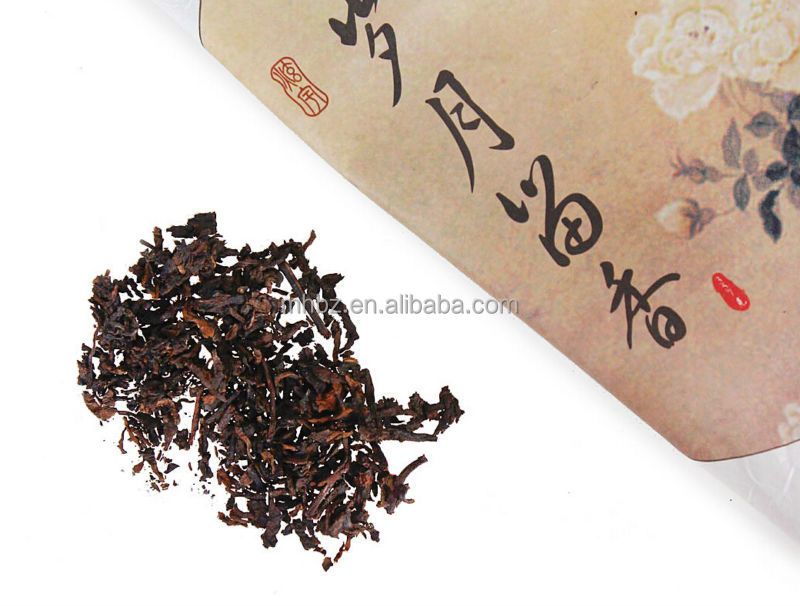 Digestion improved puerh teas