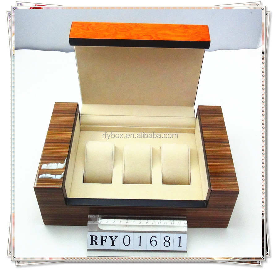 high quality wooden box for watch packaging