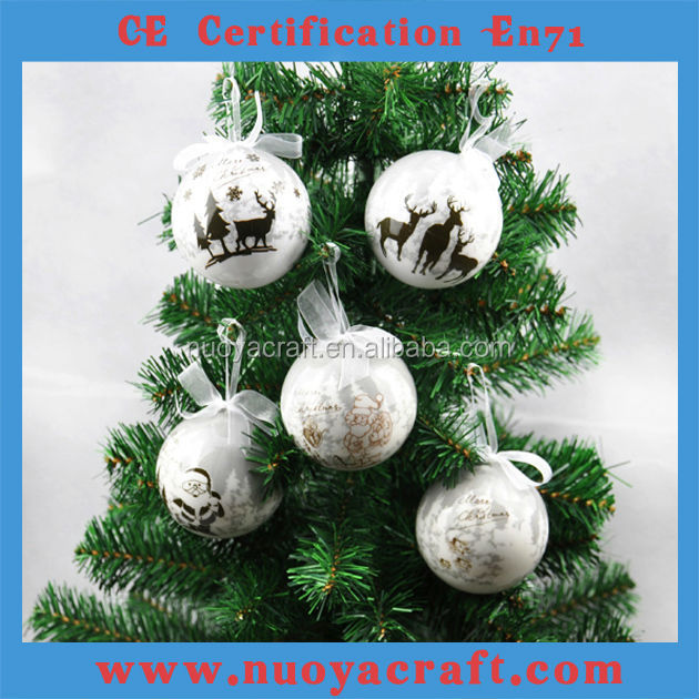 新しい来る2015クリスマス飾り卸、 絵画のためにボールをぶら下げクリスマスの装飾品仕入れ・メーカー・工場