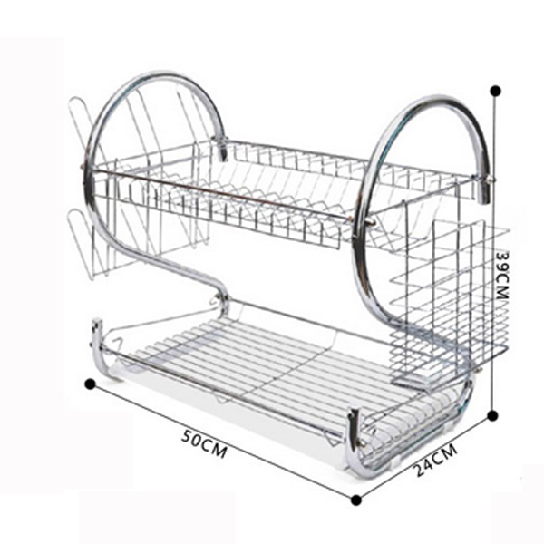Kitchen Dish Cup Drying Rack Drainer Dryer Tray Cutlery Holder Organizer Tools High Quality問屋・仕入れ・卸・卸売り
