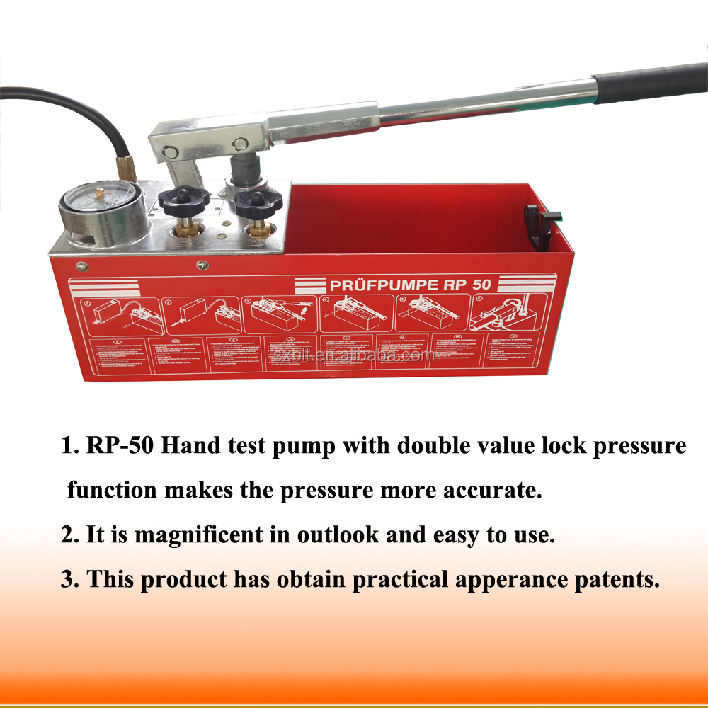 With Ce Certificate Rp50 Manual Hydrotest Pumps Buy Manual Hydrotest