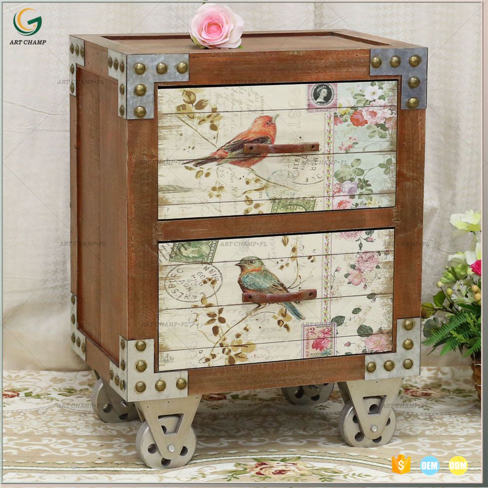 Vintage Shabby Chic Furniture Mini Wood Chest Of Drawers Buy