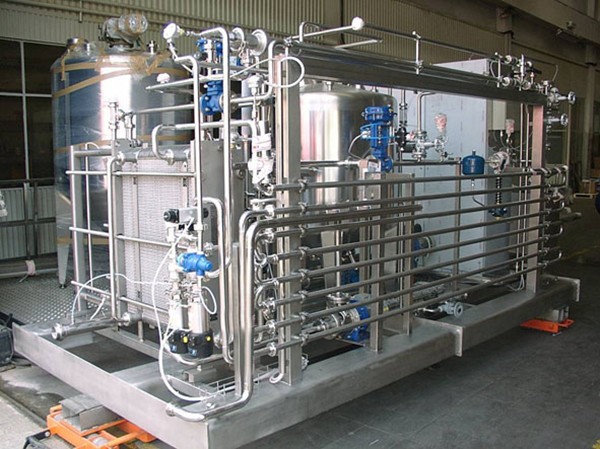 milk uht sterilization machine