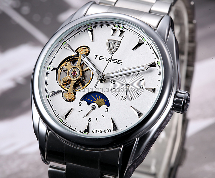 Cheap Tevise Branded Advanced Technology Watch Mechanical Automatic