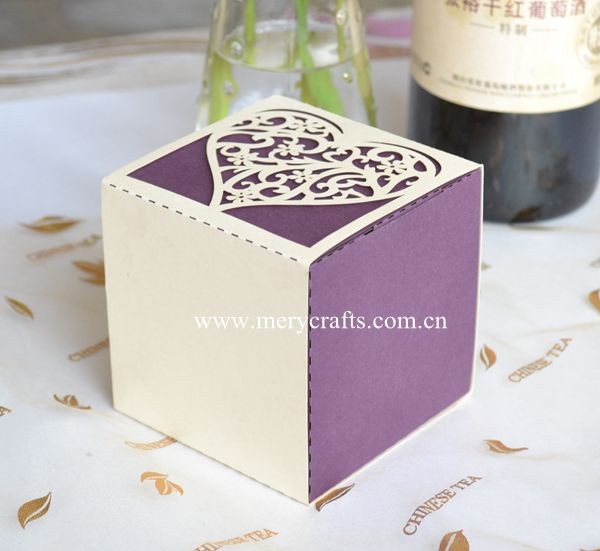 wedding gift boxes, laser cut paper wedding favor boxes, weddin