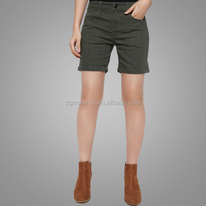 Newly design new fashion clothing women ladies short jeans pant