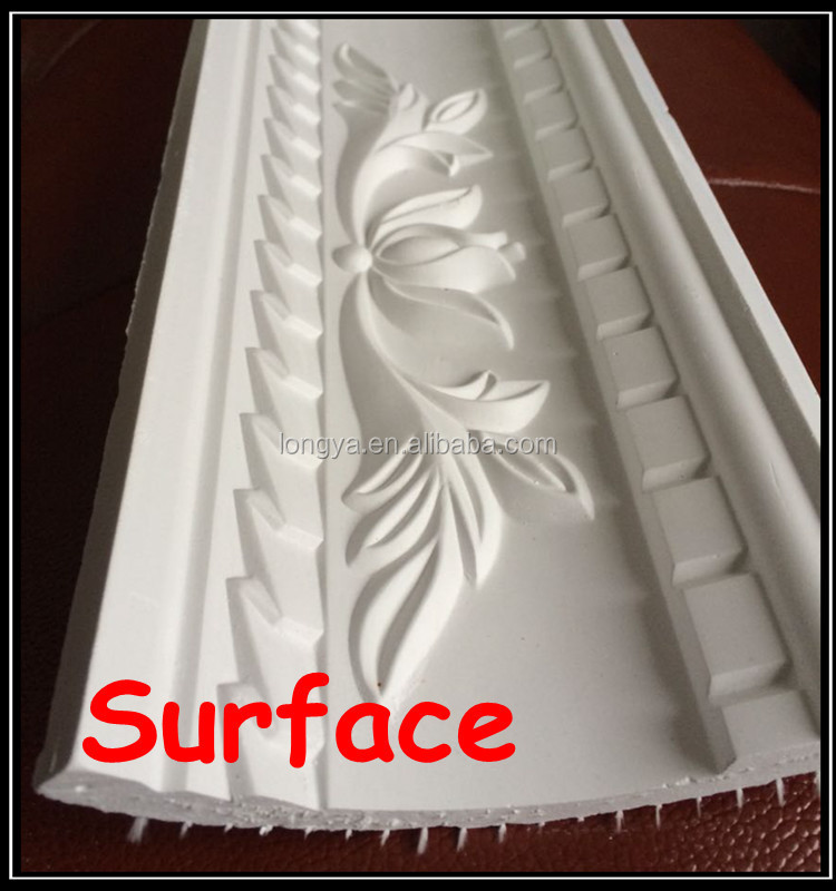 2018 Green Building Material Gypsum Cornice New Pop Ceiling