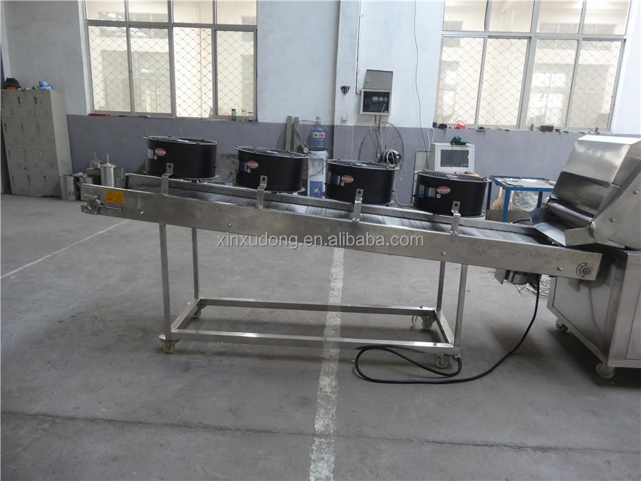 automatic continous frying production line